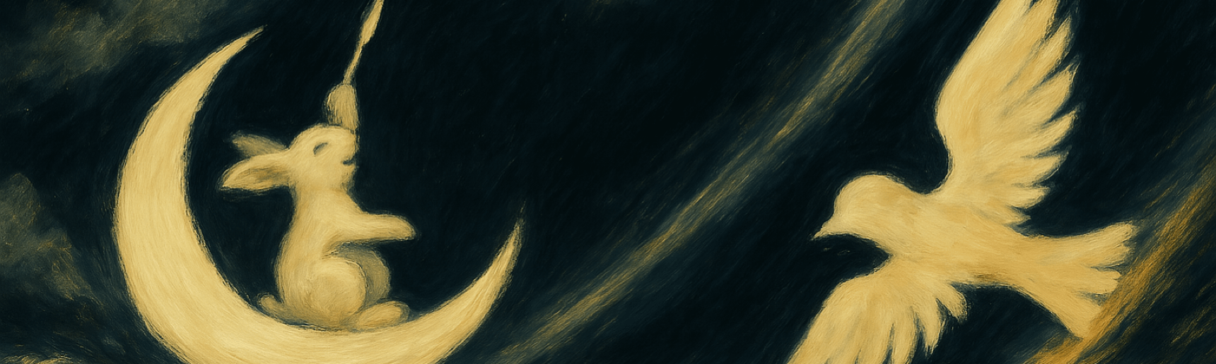 Moon Rabbit with Hammer